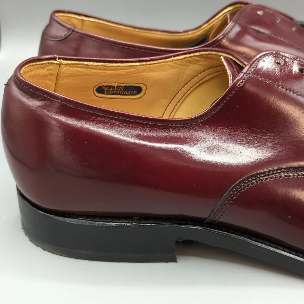 Allen Edmonds Park Avenue Cap-Toe Oxford Made In USA Calfskin Size Men's 10.5 C